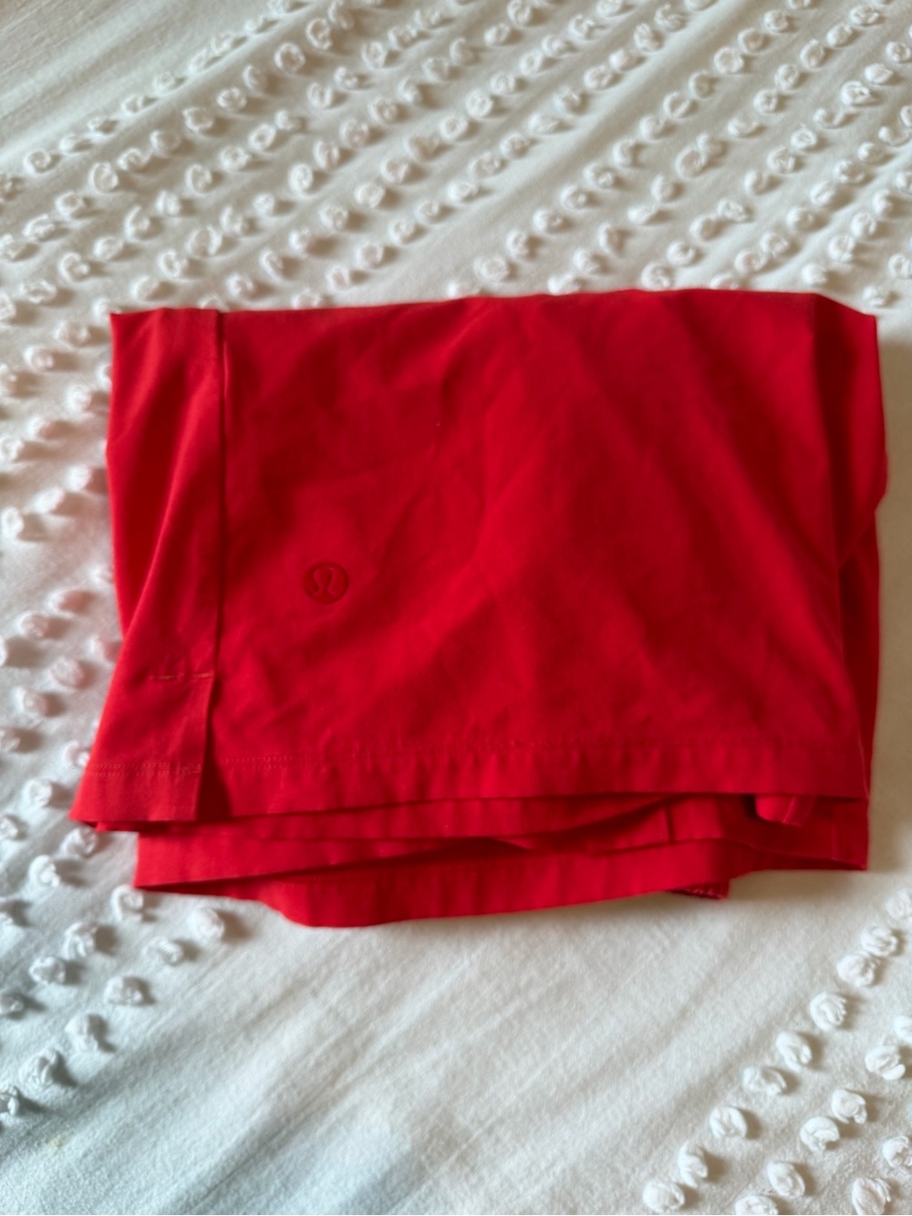 Lululemon Athletica Men's Pool Short 7" *Lined True Red L excellent condition - Picture 11 of 12